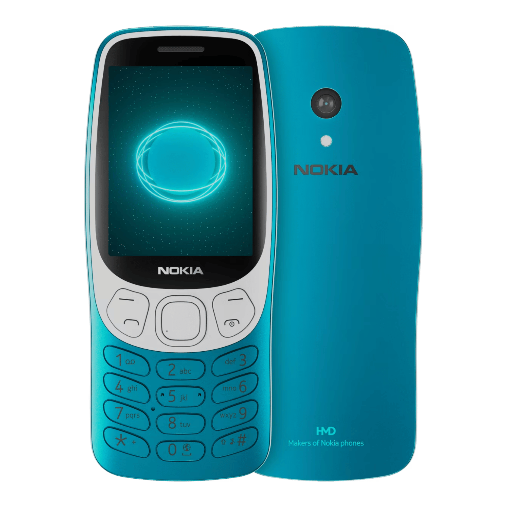 nokia-3210-4g-Blue-front-back-view Nokia 3210 4G - Image 1