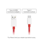 OnePlus SuperVooc USB A to C Cable 1M